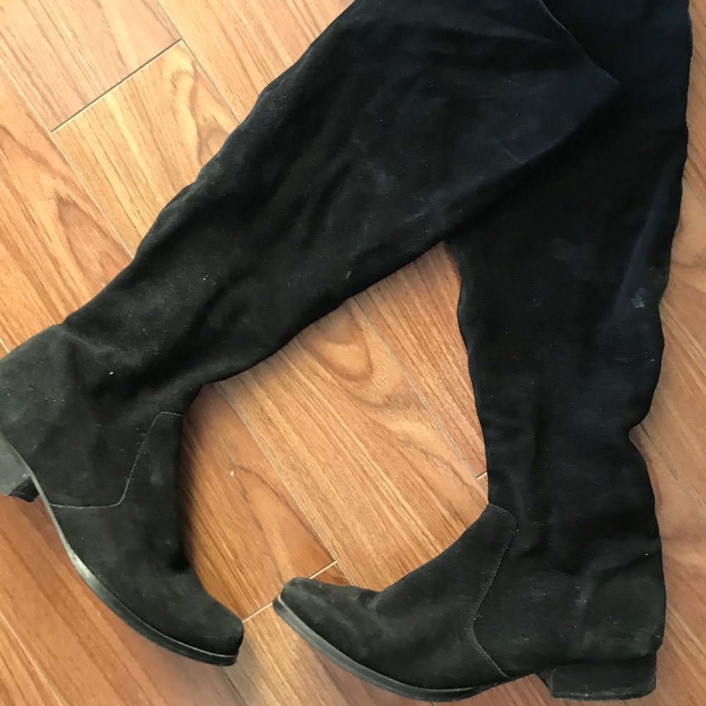 IMNYC leather long boots